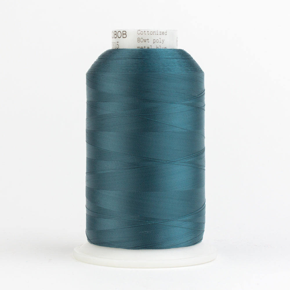 DecoBob Cone 80wt DBL-315 Metal Blue| The Bobbin Robin Shop