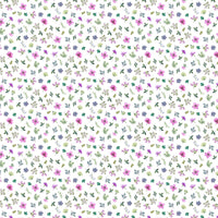 Nightshade : Tiny Flowers On White DP27733-10