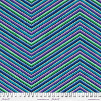 Kaffe Fassett : Chevron Strip Blue