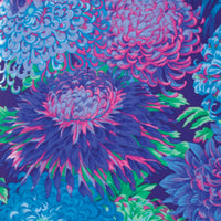 Kaffe Fassett : Japanese Chrysanthemum Blue PWPJ041.BLUEX