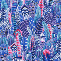 Kaffe Fassett : Feathers Cool PWPJ055.COOL