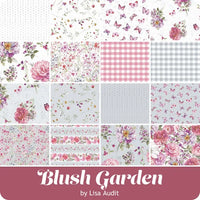 Blush Garden : 42 x 10" Squares