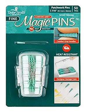 Magic Pins : Patchwork 50 pins Fine x 1 7/16