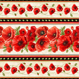 Timeless Treasures : Poppy Passion