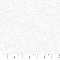 Basically B+W :  Groovy Garden White