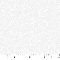 Basically B+W : Tangled Circles White