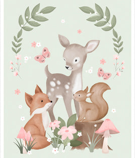 Sweet Woodland : 36 Panel