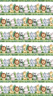 Wee Safari : Border Stripe 25641-10