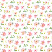 Sweet Surrender : Floral Toss 26948-10 White