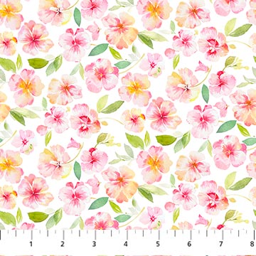 Sweet Surrender : Mini Floral 26949-10 White