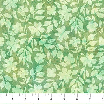 Sweet Surrender : Floral Tone on Tone 26952-73 Green