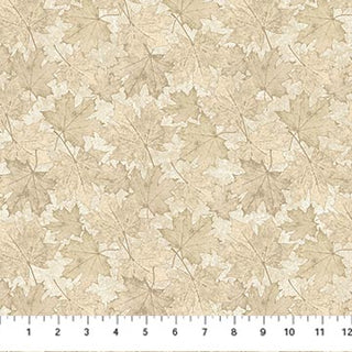 Stonehenge Oh Canada Packed Leaves Cream 27178-12