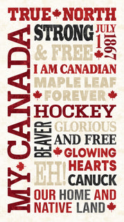 Canadian Classics : Canada Word Panel 24