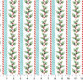 Holly Jolly : Holly Stripe