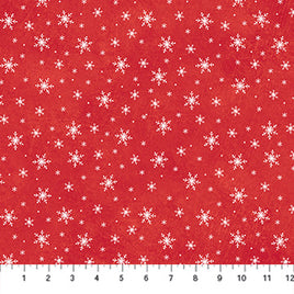 Holly Jolly : Snowflake Red