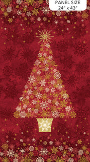 O Christmas Tree : Tree Panel Red
