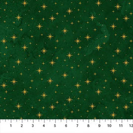 O Christmas Tree : Stars Dk Green