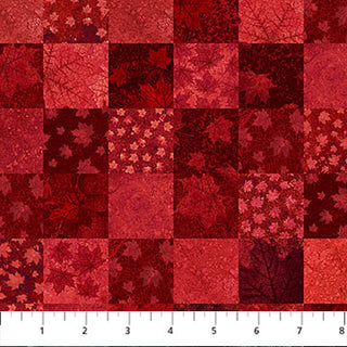 Oh Canada 14 : Patchwork Red