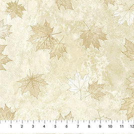 Oh Canada 14 : Large Tonal Leaves Beige