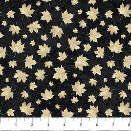 Oh Canada 14 : Beige Leaves Black