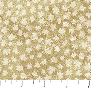 Oh Canada 14 : Small Cream Leaves Beige