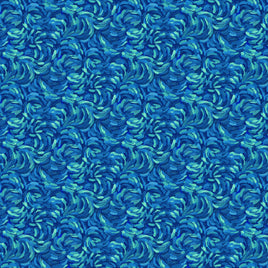 Starry Night : Brushstroke DK Teal