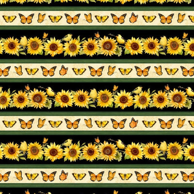 Sunflower Splendor : Stripe