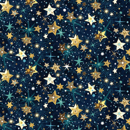 Magical Winter : Mini Stars Indigo