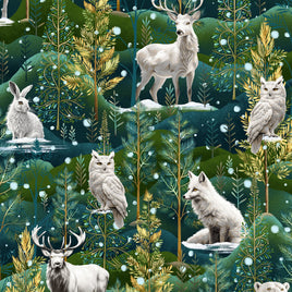 Magical Winter : Animal Scene