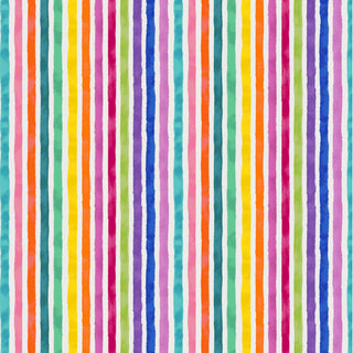 White Color Play Stripe