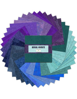 Royal Nights : 42 x 5" Squares