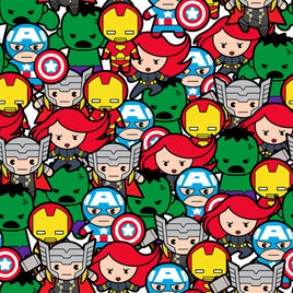 Marvel Kawaii Avengers Assemble Fabric