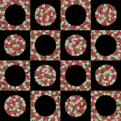 Dots and Holes : Black Panel 8150P-98