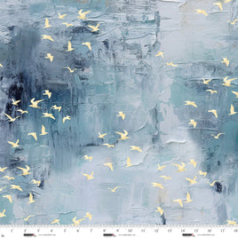 Blue Eyes : Plaster With Birds