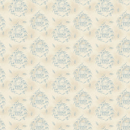 Laundry Basket Quilts : Special Delivery Cozy Cottage Blue Willow