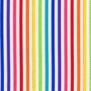 BeColorful : White Rainbow Stripe