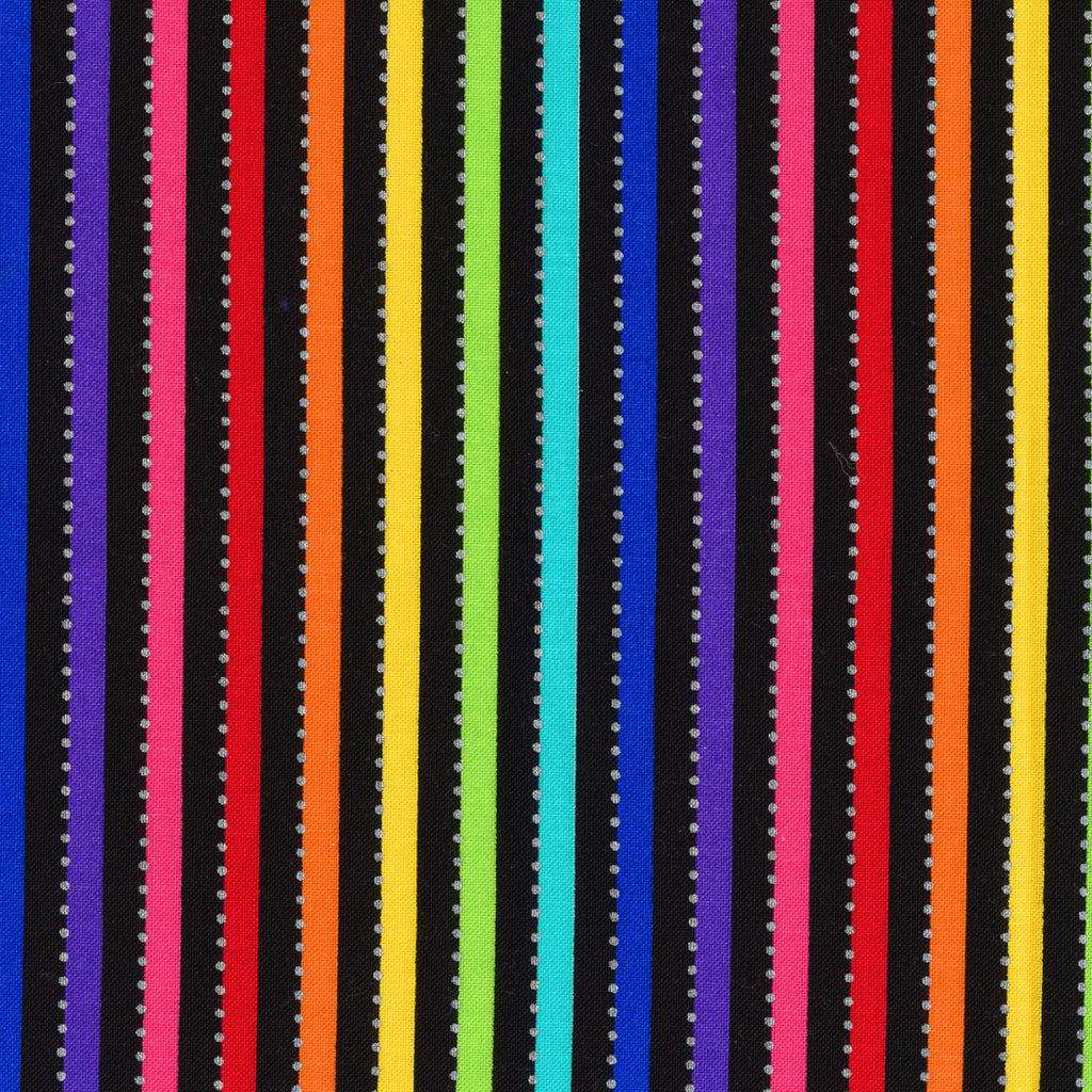 BeColorful : Black Rainbow Stripe