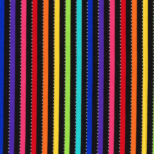 BeColorful : Black Rainbow Stripe