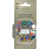 Bohin Flower Head Pins 2"
