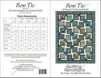 Quilting Renditions : Bowtie