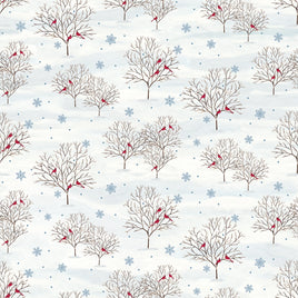 Covered Bridges In Winter : Trees Snow