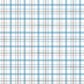 Covered Bridges In Winter : Plaid Snow