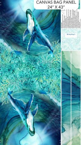 Deep Blue : Bag Panel C28130-48