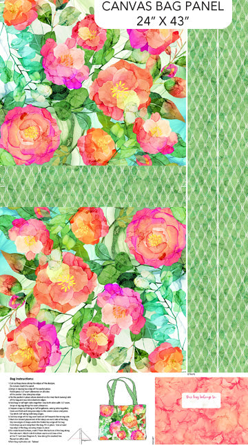 Veranda : Bag Panel| The Bobbin Robin Shop