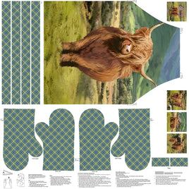 Highland Home : 43" Canvas Apron Panel