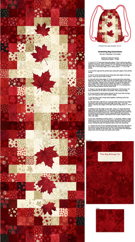 Oh Canada 14 : Canvas Backpack Panel