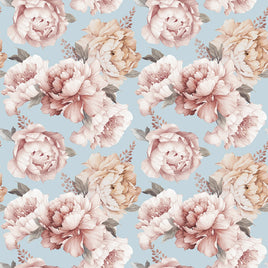 Daybreak Peonies Blue