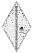 Creative Grids 60 Degree Diamond Ruler (Mini)