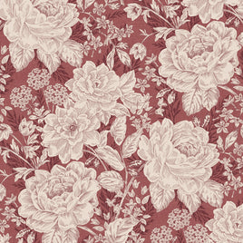 Charlotte 108" - Vintage Floral Rose