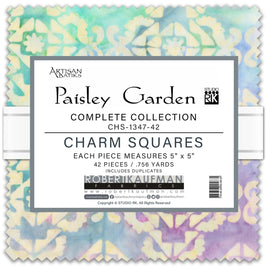 Artisan Batiks Paisley Garden 5" Squares